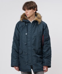 Alpha Industries（アルファインダストリーズ）の「Alpha Industries アルファインダストリーズ OXFORD N-3B RELAXED FIT PARKA  オックスフォードN-3B リラックスフィットパーカー（ミリタリージャケット）」