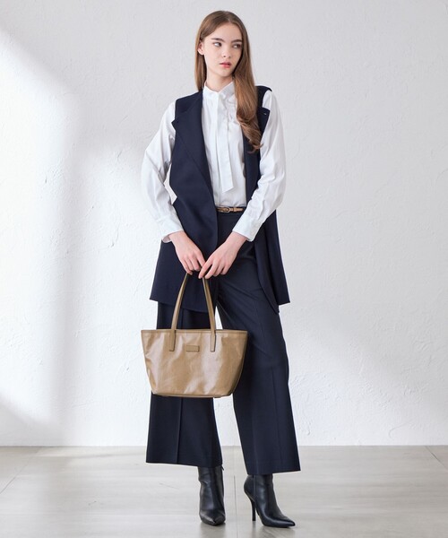 MACKINTOSH LONDON（マッキントッシュ ロンドン）の「ミニリュートート（トートバッグ・レディース・グリーン系その他6/ブラック/ベージュ/オレンジ・FREE）」の10枚目の写真