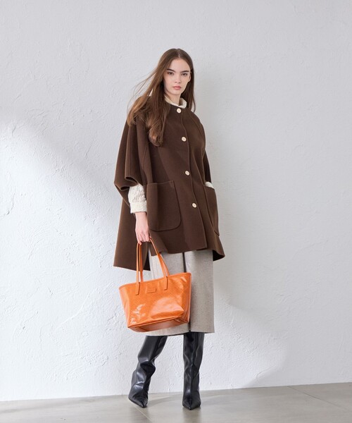 MACKINTOSH LONDON（マッキントッシュ ロンドン）の「ミニリュートート（トートバッグ・レディース・グリーン系その他6/ブラック/ベージュ/オレンジ・FREE）」の12枚目の写真