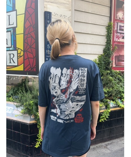 ハードコアチョコレート（ハードコアチョコレート）の「恐怖新聞(呪いレッド)2026リデザイン版（Tシャツ/カットソー・メンズ・ブラック・LARGE/XX-LARGE/X-LARGE）」の14枚目の写真