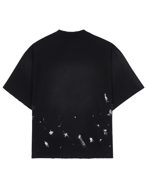 MTTIRE(マティレ)の「RISE VINTAGE OVERSIZED T-SHIRT / BLACK(Tシャツ/カットソー・レディース・その他・L/XL/S/M)」の2枚目の写真