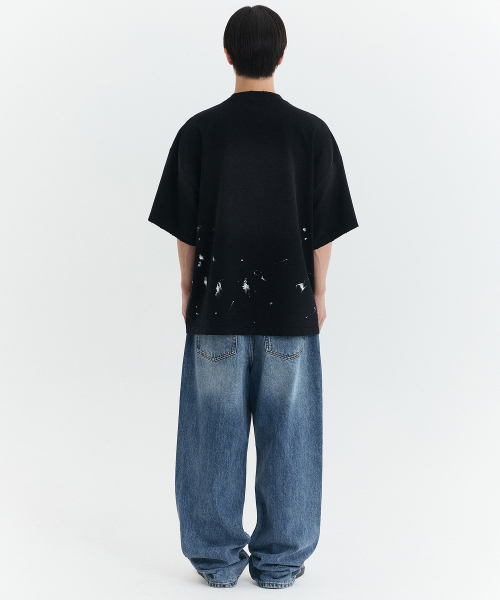 MTTIRE(マティレ)の「RISE VINTAGE OVERSIZED T-SHIRT / BLACK(Tシャツ/カットソー・レディース・その他・L/XL/S/M)」の4枚目の写真