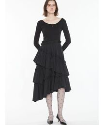 Tiered Docking Dress / ティアードドッキングドレス