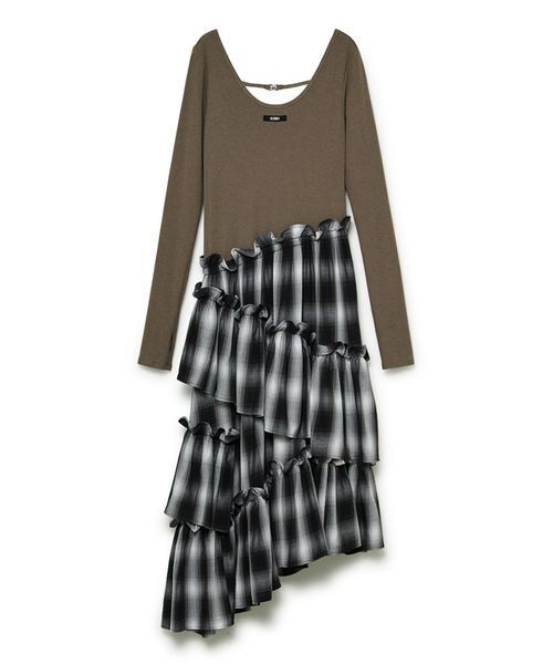 SORIN(ソリン )の「Tiered Docking Dress / ティアードドッキングドレス(ワンピース・レディース・ブラック/カーキ/ライラック・38/36)」の21枚目の写真
