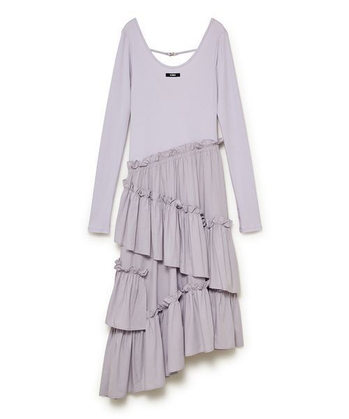 SORIN(ソリン )の「Tiered Docking Dress / ティアードドッキングドレス(ワンピース・レディース・ブラック/カーキ/ライラック・38/36)」の13枚目の写真