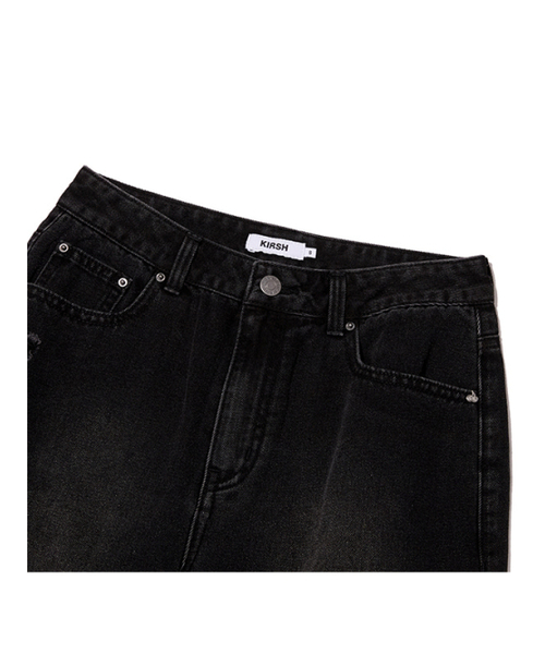 KIRSH（キルシー）の「ディストレスドスリムフィットデニムパンツ[ブラック]（デニムパンツ・レディース・その他・MEDIUM/SMALL）」の5枚目の写真