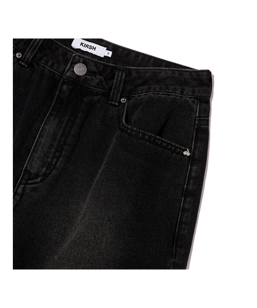 KIRSH（キルシー）の「ディストレスドスリムフィットデニムパンツ[ブラック]（デニムパンツ・レディース・その他・MEDIUM/SMALL）」の4枚目の写真