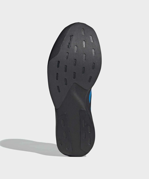 adidas(アディダス)の「アディゼロ EVO SL ウーブン / Adizero EVO SL WOVEN / ランニングシューズ / アディダス adidas(スニーカー・メンズ・ブラック×ブルー・29.0cm/28.0cm/28.5cm/27.0cm/27.5cm/25.5cm/25.0cm/26.0cm/26.5cm/24.5cm)」の3枚目の写真