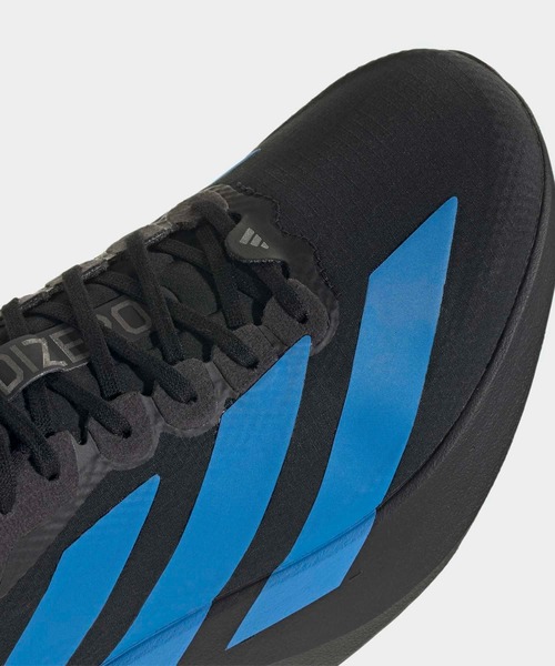 adidas(アディダス)の「アディゼロ EVO SL ウーブン / Adizero EVO SL WOVEN / ランニングシューズ / アディダス adidas(スニーカー・メンズ・ブラック×ブルー・29.0cm/28.0cm/28.5cm/27.0cm/27.5cm/25.5cm/25.0cm/26.0cm/26.5cm/24.5cm)」の7枚目の写真