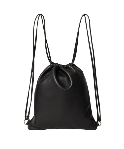 X-girl(エックスガール)の「FAUX LEATHER UTILITY KNAPSACK(バックパック/リュック・レディース・ブラック/ブラウン・ONE SIZE)」の14枚目の写真