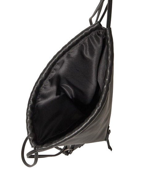 X-girl(エックスガール)の「FAUX LEATHER UTILITY KNAPSACK(バックパック/リュック・レディース・ブラック/ブラウン・ONE SIZE)」の19枚目の写真