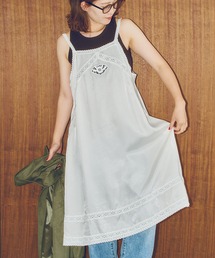 ARCHIVE STANCE / アーカイブスタンス cupro lace slip dress