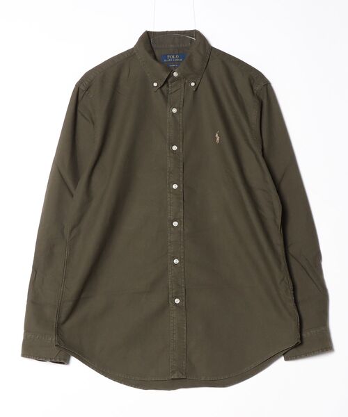 POLO RALPH LAUREN(ポロ ラルフ ローレン)の「クラシック フィット ガーメントダイド オックスフォード シャツ(シャツ/ブラウス・メンズ・グリーン系1・M/S/XS/L)」の7枚目の写真