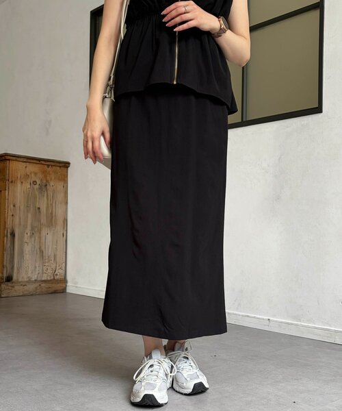 Chez toi(シェトワ)の「【選べるセットアップ】ギャザーペプラムベスト×ボトムスSET(ワンピース・レディース・ブラウン系その他/ブラック系その他/モカ/ブラック・FREE)」の10枚目の写真
