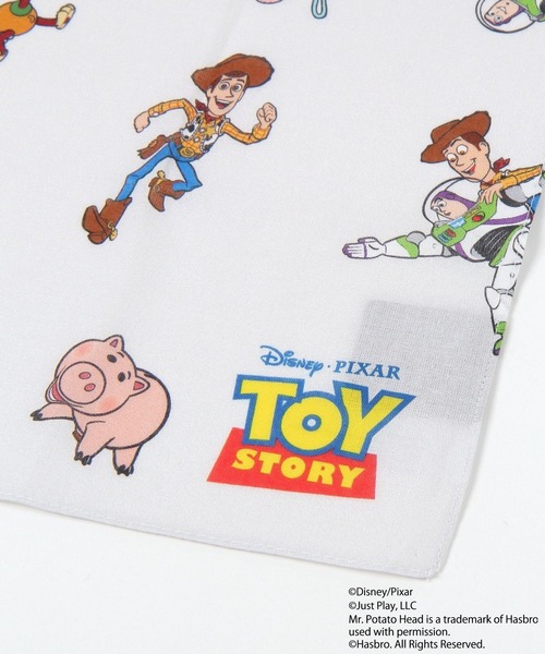 BAYFLOW(ベイフロー)の「TOY STORY(トイ・ストーリー)/ハンカチ45×45(ハンカチ/ハンドタオル・レディース・ホワイト/ブラック/グレー・0)」の14枚目の写真