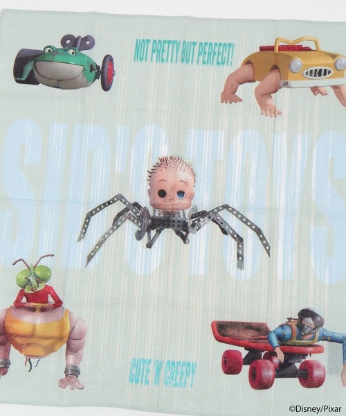 BAYFLOW(ベイフロー)の「TOY STORY(トイ・ストーリー)/ハンカチ45×45(ハンカチ/ハンドタオル・レディース・ホワイト/ブラック/グレー・0)」の19枚目の写真