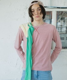 common gull products.（コモンガルプロダクツ）の「誰にも言わないボーダーロンtee（Tシャツ/カットソー）」