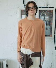 common gull products.（コモンガルプロダクツ）の「誰にも言わないボーダーロンtee（Tシャツ/カットソー）」