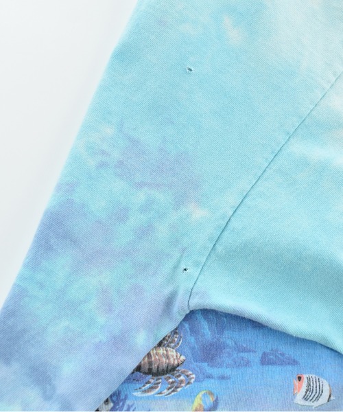 LIQUID BLUE(リキッドブルー)の「【USED】90’s LIQUID BLUE “Sea animals” アニマル Tシャツ USA製(Tシャツ/カットソー・メンズ・ブルー・LARGE)」の8枚目の写真