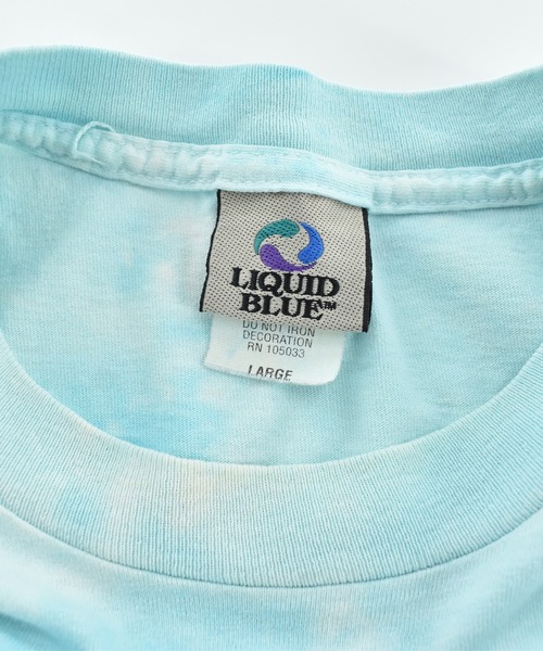 LIQUID BLUE(リキッドブルー)の「【USED】90’s LIQUID BLUE “Sea animals” アニマル Tシャツ USA製(Tシャツ/カットソー・メンズ・ブルー・LARGE)」の6枚目の写真