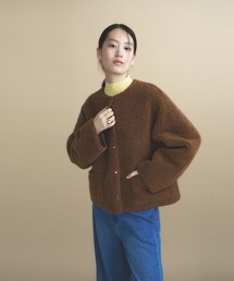 【2WAY】リバーシブルボアブルゾン