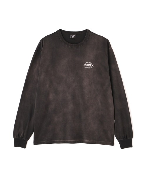 AVIREX（アヴィレックス）の「《直営店限定》PIN-UP L/S T-SHIRT / ピンナップ 長袖Tシャツ / AVIREX / アヴィレックス（Tシャツ/カットソー・メンズ・チャコール/ホワイト/バーガンディー・XX-LARGE/X-LARGE/LARGE/MEDIUM）」の19枚目の写真
