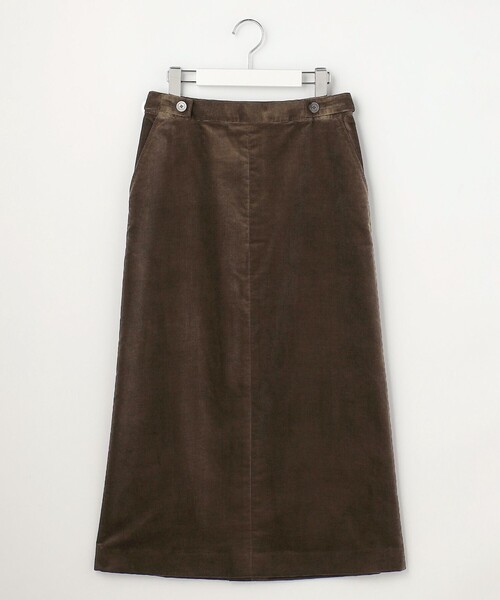 J.PRESS Ladies(J.プレス レディス)の「【WEB限定カラーあり】AIR DUROY LIGHT スカート(スカート・レディース・ネイビー系/ダークブラウン系/ベージュ系/グレー系・XS/S)」の18枚目の写真