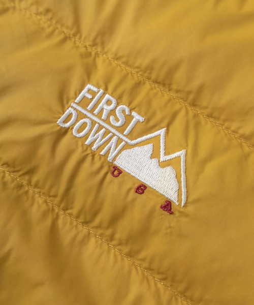 FIRST DOWN(ファーストダウン)の「【76】【FIRST DOWN USA/ファースト ダウン USA】パッカブル ライトダウンジャケット/ライトアウター/インナーダウン/700FP/撥水/防風/防寒/軽量/ユニセックス/レディース/メンズ(ダウンジャケット/コート・メンズ・マスタード/ブラック/レッド/チャコールグレー/ネイビー/グレー・XL/S/L/M)」の18枚目の写真