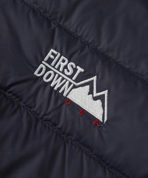 FIRST DOWN(ファーストダウン)の「【76】【FIRST DOWN USA/ファースト ダウン USA】パッカブル ライトダウンジャケット/ライトアウター/インナーダウン/700FP/撥水/防風/防寒/軽量/ユニセックス/レディース/メンズ(ダウンジャケット/コート・メンズ・マスタード/ブラック/レッド/チャコールグレー/ネイビー/グレー・XL/S/L/M)」の19枚目の写真