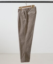 10Wコーデュロイ テーパードパンツ / ストレッチ