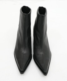 【MANA/マナ】 Heel Short Boots/メタルヒールショートブーツ