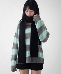 WEGO | WEGO/ナローニットマフラー(ストール/ショール)