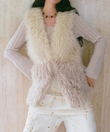 Faux Tibetan Fur Vest
