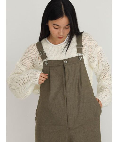 FIKA.(フィーカ)の「Mohair blend low gauge knit(ニット/セーター・レディース・グレー/ピンク系その他2/ホワイト系・MEDIUM)」の14枚目の写真