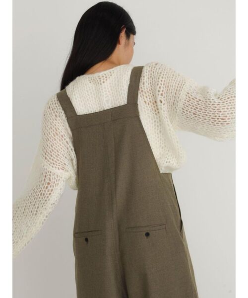 FIKA.(フィーカ)の「Mohair blend low gauge knit(ニット/セーター・レディース・グレー/ピンク系その他2/ホワイト系・MEDIUM)」の16枚目の写真