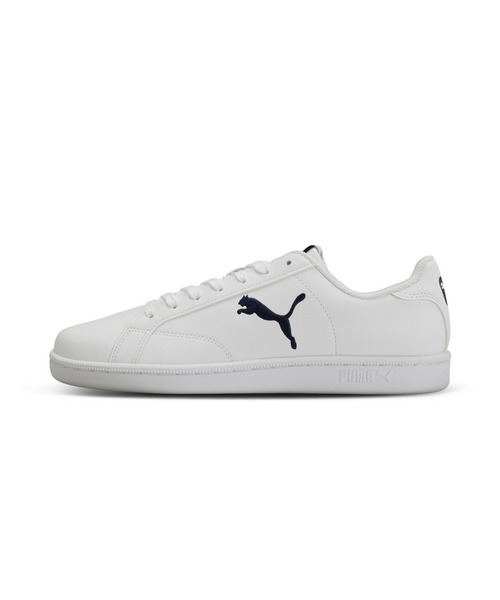 PUMA(プーマ)の「PUMA プーマ ユニセックス プーマ スマッシュ キャット SL スニーカー(スニーカー・メンズ・ブラック×ホワイト/ホワイト系その他/ホワイト×グリーン・28.0cm/27.0cm/23.5cm/24.0cm/22.5cm/23.0cm/24.5cm/26.0cm/26.5cm/25.0cm/25.5cm/28.5cm/29.0cm/27.5cm)」の2枚目の写真