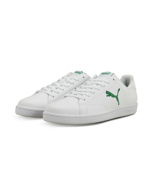 PUMA(プーマ)の「PUMA プーマ ユニセックス プーマ スマッシュ キャット SL スニーカー(スニーカー・メンズ・ブラック×ホワイト/ホワイト系その他/ホワイト×グリーン・28.0cm/27.0cm/23.5cm/24.0cm/22.5cm/23.0cm/24.5cm/26.0cm/26.5cm/25.0cm/25.5cm/28.5cm/29.0cm/27.5cm)」の4枚目の写真