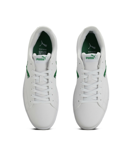 PUMA(プーマ)の「PUMA プーマ ユニセックス プーマ スマッシュ キャット SL スニーカー(スニーカー・メンズ・ブラック×ホワイト/ホワイト系その他/ホワイト×グリーン・28.0cm/27.0cm/23.5cm/24.0cm/22.5cm/23.0cm/24.5cm/26.0cm/26.5cm/25.0cm/25.5cm/28.5cm/29.0cm/27.5cm)」の8枚目の写真