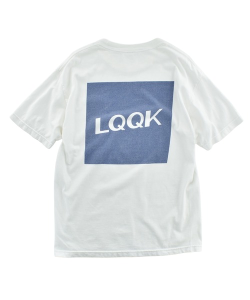 LQQK STUDIO(ルックスタジオ)の「【USED】Y2K "LQQK STUDIO LLC." ポケット Tシャツ(Tシャツ/カットソー・メンズ・ホワイト・MEDIUM)」の1枚目の写真