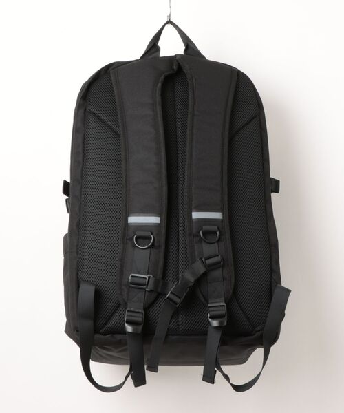 EASTBOY(イーストボーイ)の「【EASTBOY/イーストボーイ】【大容量35L デッドスペースを作らないスクエア構造】ボックスバックパック PC収納 通勤 通学 ポケット多数(バックパック/リュック・レディース・サックスブルー/ピンク・FREE)」の4枚目の写真
