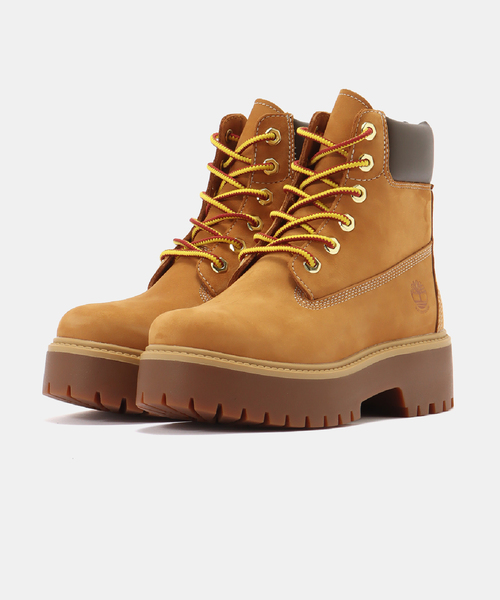 Timberland(ティンバーランド)の「Timberland Stone Street 6-Inch Waterproof Platform Boot A5RJD-231(ブーツ・レディース・タン・24.5cm/24cm/23.5cm/23cm)」の7枚目の写真