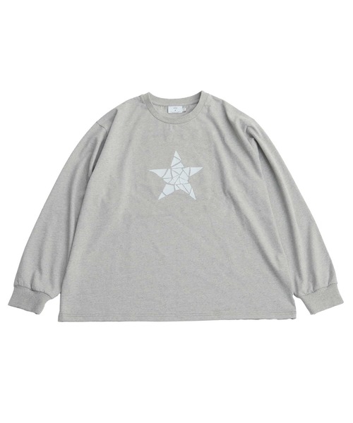 CONVERSE TOKYO(コンバーストウキョウ)の「【KAKERA】KAKERA ONE STAR LONG SLEEVE TEE(Tシャツ/カットソー・レディース・ホワイト/グレー/ブラック・SMALL/MEDIUM)」の3枚目の写真