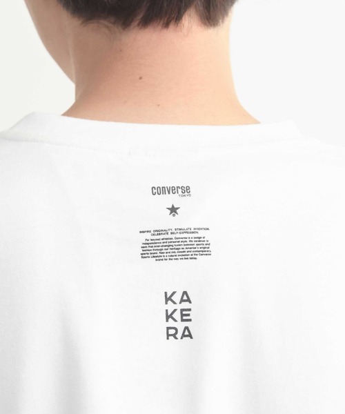 CONVERSE TOKYO(コンバーストウキョウ)の「【KAKERA】KAKERA ONE STAR LONG SLEEVE TEE(Tシャツ/カットソー・レディース・ホワイト/グレー/ブラック・SMALL/MEDIUM)」の8枚目の写真