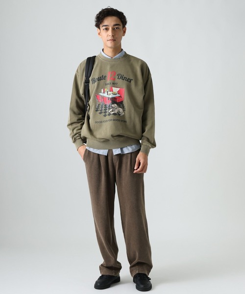 BAYFLOW(ベイフロー)の「フェードワッフルイージーパンツ(その他パンツ・メンズ・ブラウン/ブラック・MEDIUM/LARGE)」の19枚目の写真
