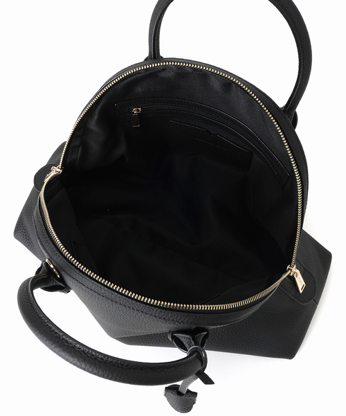 Spick & Span(スピックアンドスパン)の「Maison de Z/ メゾン ド ゼット レザーBAG(ボストンバッグ・レディース・ブラック/キャメル・FREE)」の11枚目の写真