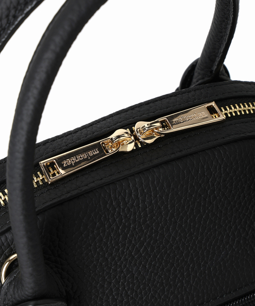 Spick & Span(スピックアンドスパン)の「Maison de Z/ メゾン ド ゼット レザーBAG(ボストンバッグ・レディース・ブラック/キャメル・FREE)」の14枚目の写真