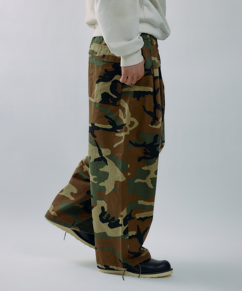 JOURNAL STANDARD J.S HOMESTEAD(ジャーナルスタンダードホームステッド)の「J.S.Homestead / ウッドランドカモ エア クルー パンツ(その他パンツ・メンズ・カーキ/ブラウン系その他・LARGE/MEDIUM)」の11枚目の写真