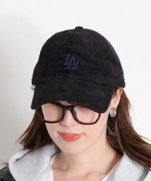 NEW ERA（ニューエラ）の「【NEW ERA】9TWENTY Corduroy コーデュロイ ロサンゼルス・ドジャース ブラック（キャップ）」