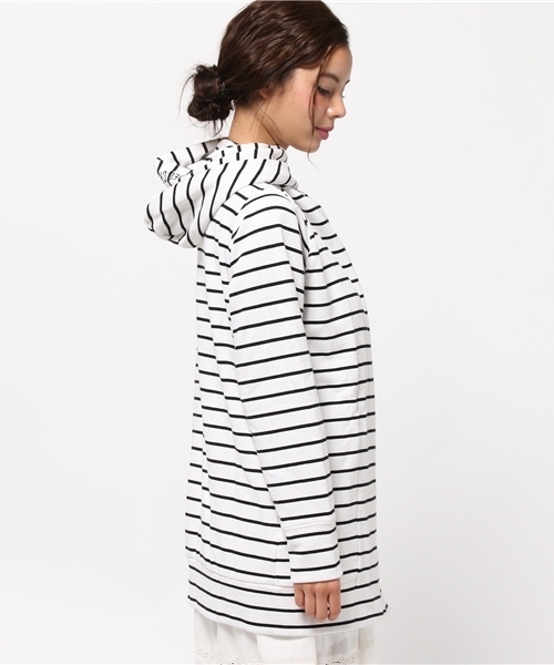 RODEO CROWNS WIDE BOWL（ロデオクラウンズワイドボウル）の「PEEL ZIPパーカー（パーカー・レディース・トップグレー/ホワイト系その他/ネイビー・MEDIUM/SMALL）」の18枚目の写真