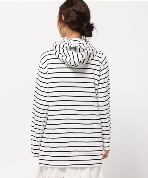 RODEO CROWNS WIDE BOWL（ロデオクラウンズワイドボウル）の「PEEL ZIPパーカー（パーカー・レディース・トップグレー/ホワイト系その他/ネイビー・MEDIUM/SMALL）」の19枚目の写真